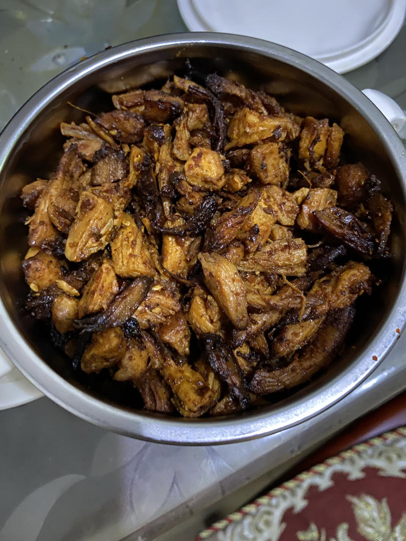 【空气炸锅食谱】低脂健康烤鸡丝