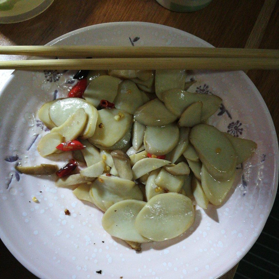 快手清炒杏鲍菇