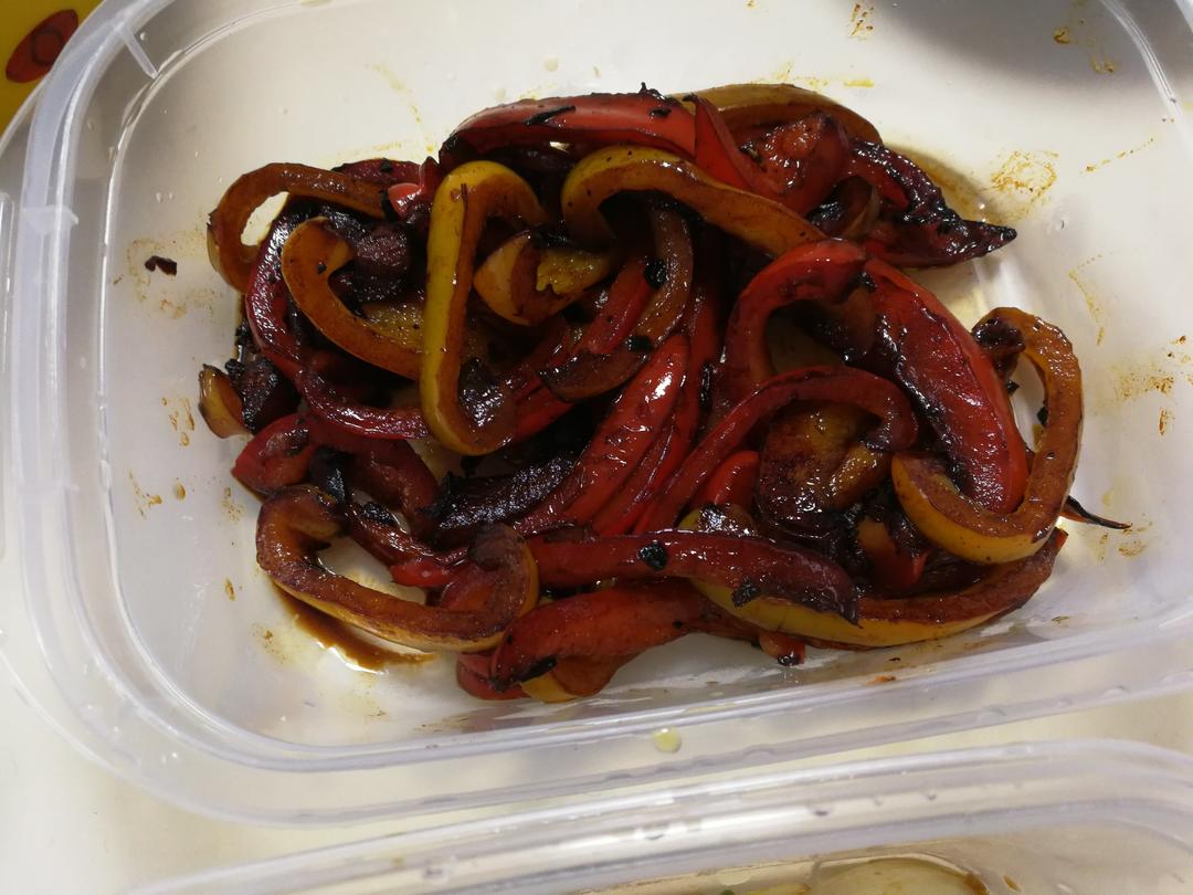 油焖甜椒
