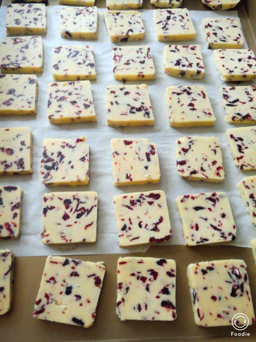 低糖少油版蔓越莓饼干