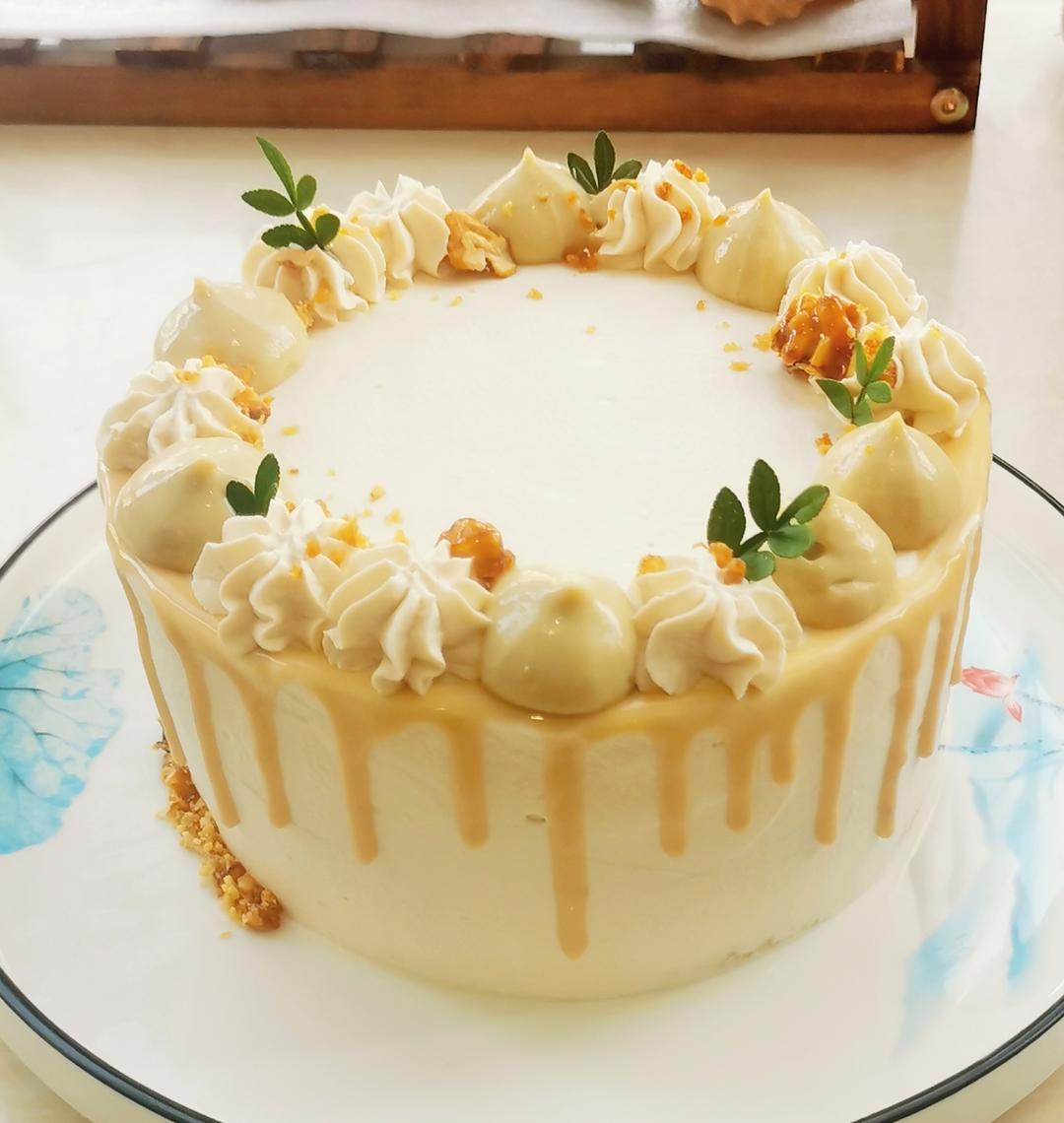 绝配焦糖咖啡奶油蛋糕（6寸）