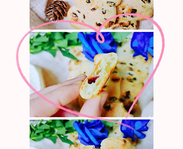 #下午茶#蔓越莓原味手指麻薯(糯米粉版)的做法