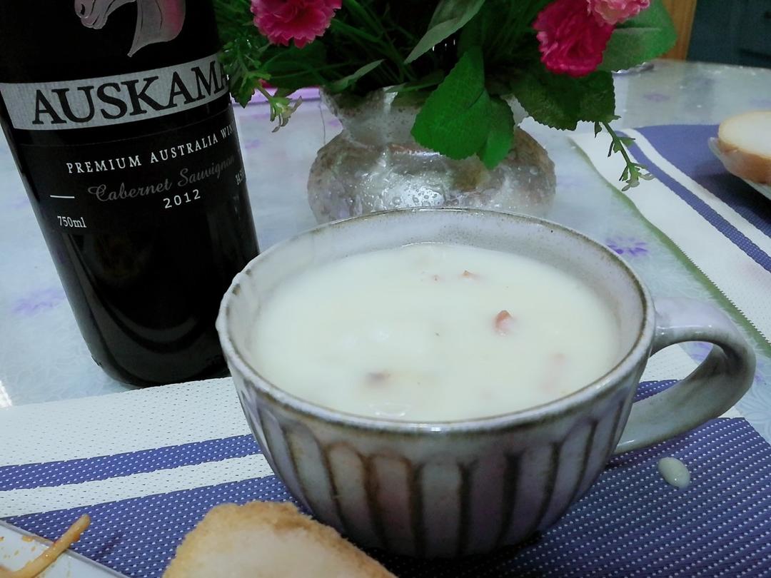 奶油蘑菇汤（完美比例版）