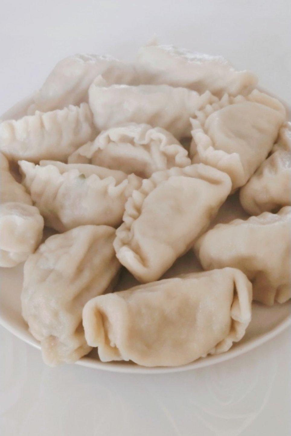 槐花馅饺子---童年记忆
