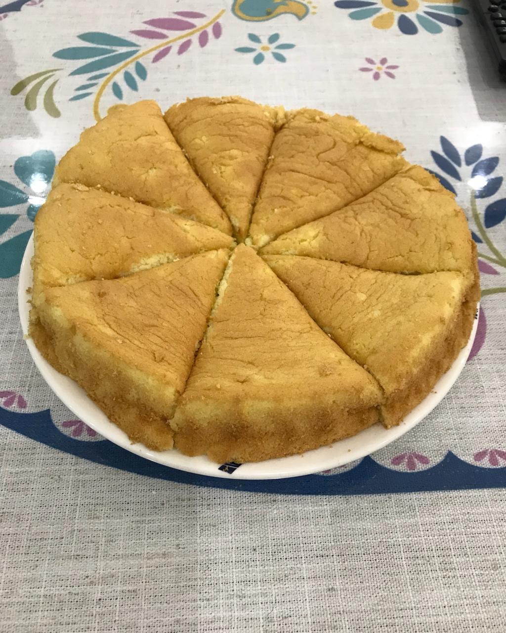 超好记八寸戚风蛋糕（后蛋法）