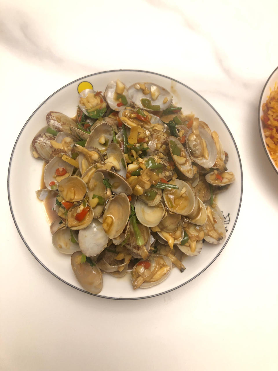 5分钟快手菜❗️秒杀路边摊爆炒花甲～好吃到爆