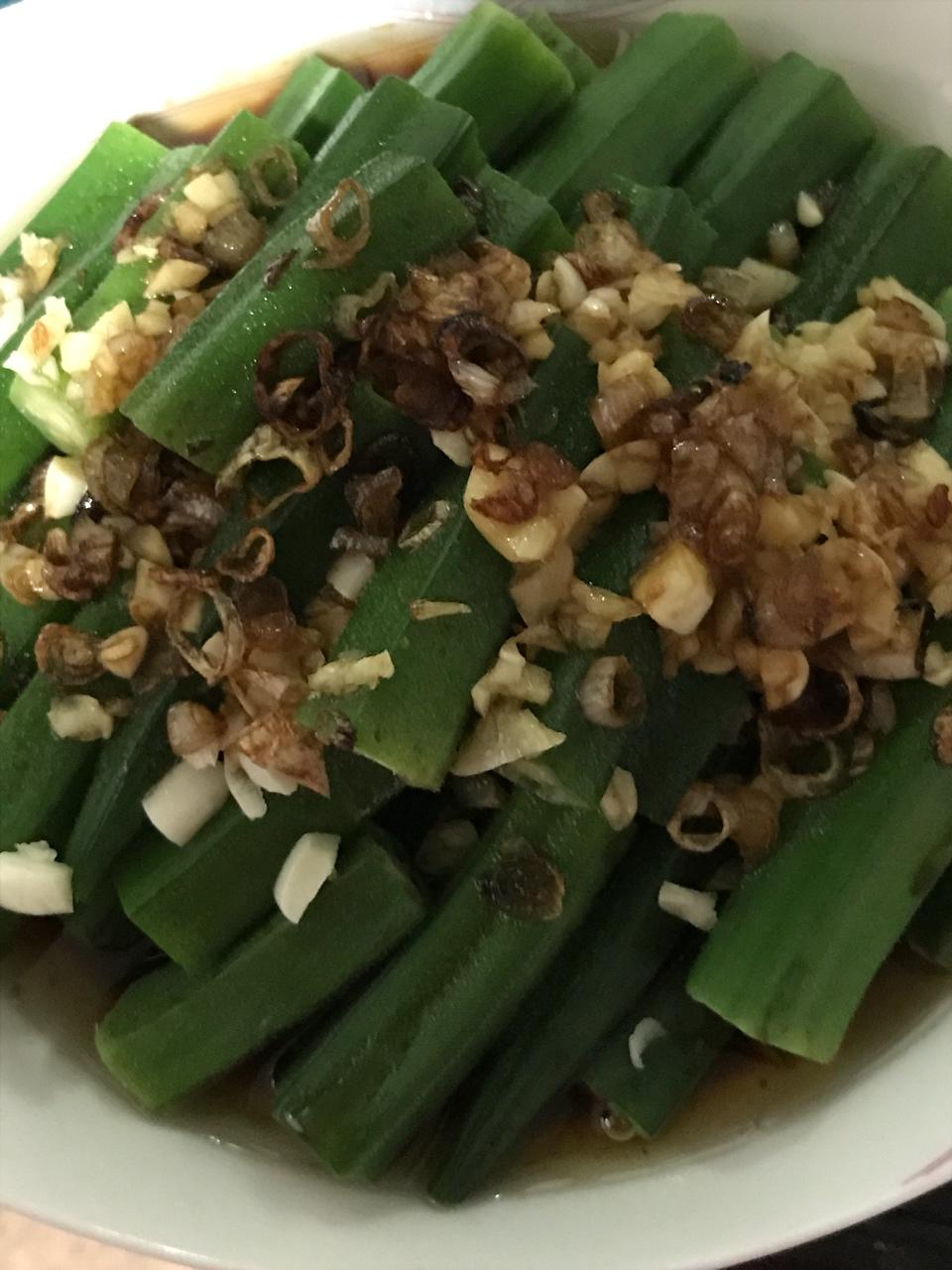 蒜蓉秋葵