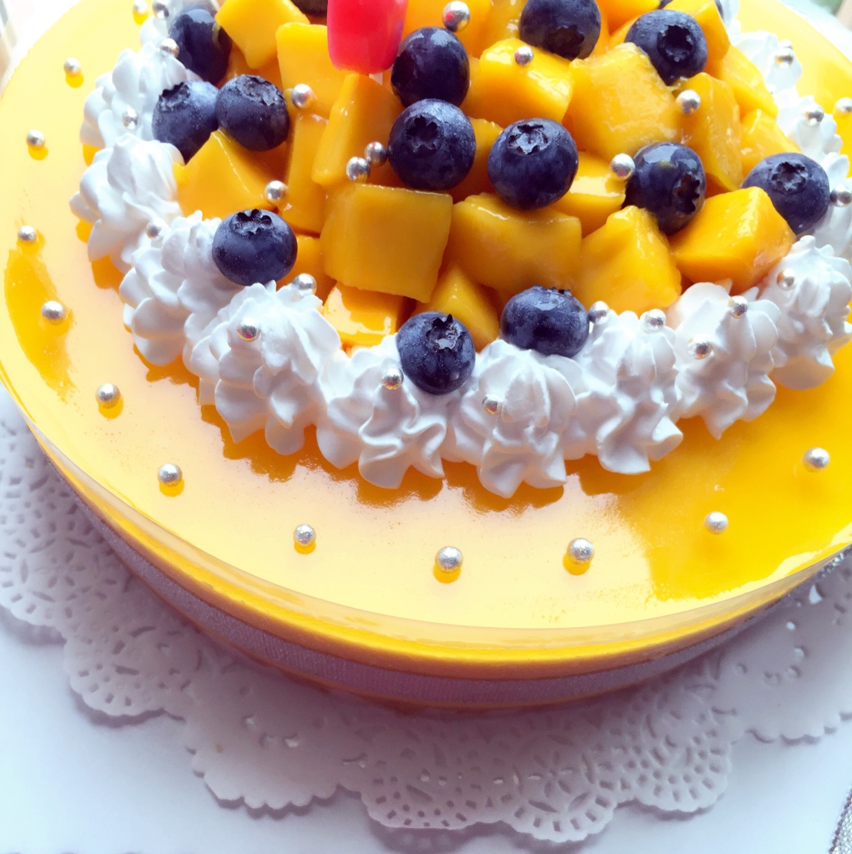 《Tinrry下午茶》教你做芒果流心慕斯（6寸配方）