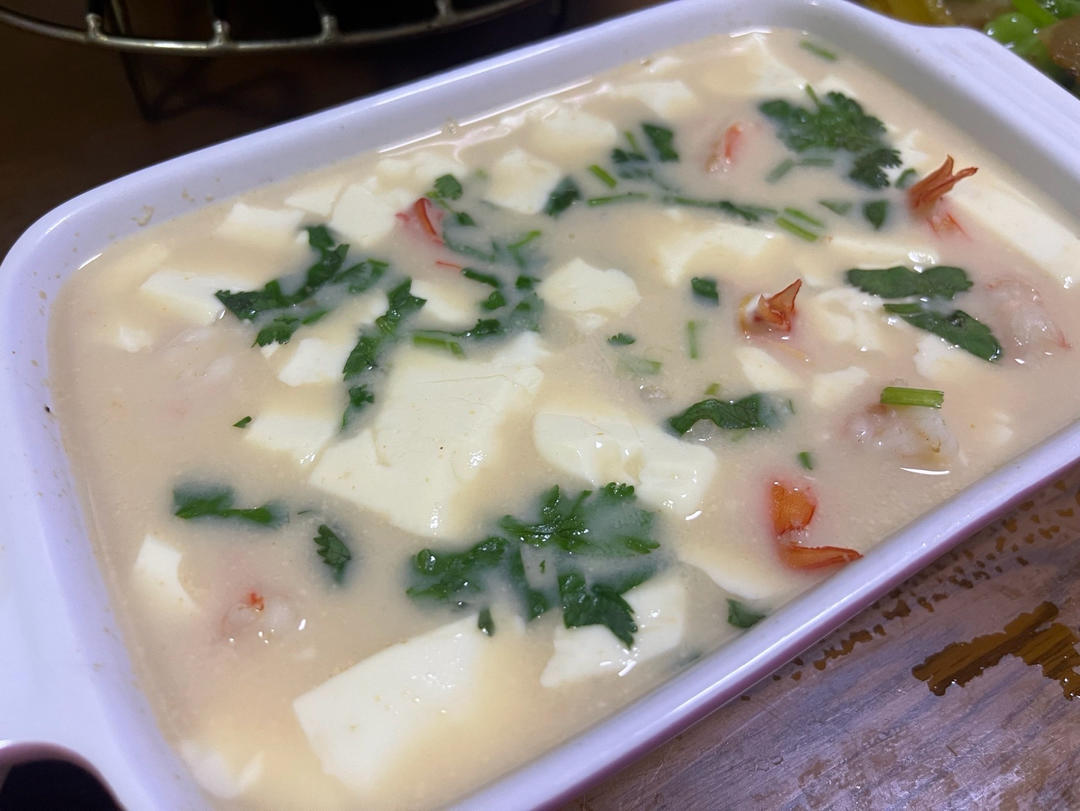 快手～鲜虾豆腐