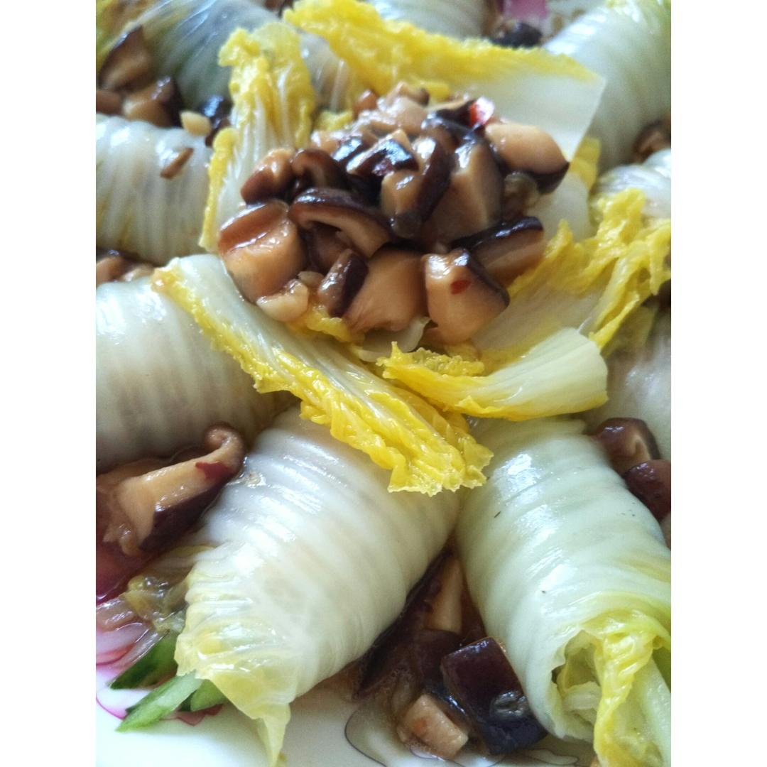 如何让白菜也高大上起来丨晶莹白菜卷 · 圆满素食