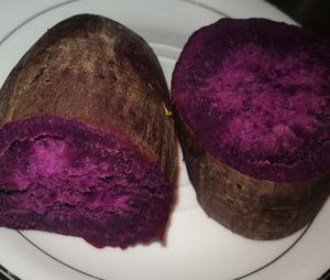 宣软紫薯发糕的做法 步骤1