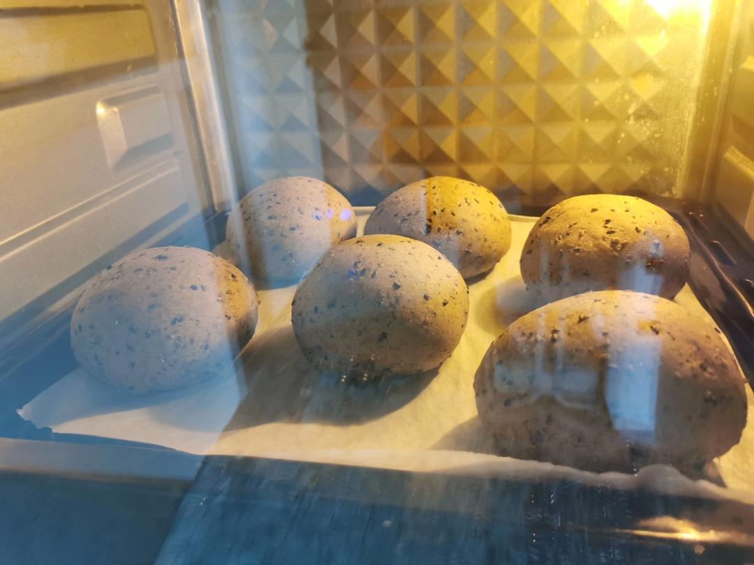 黑芝麻全麦餐包 100%纯全麦