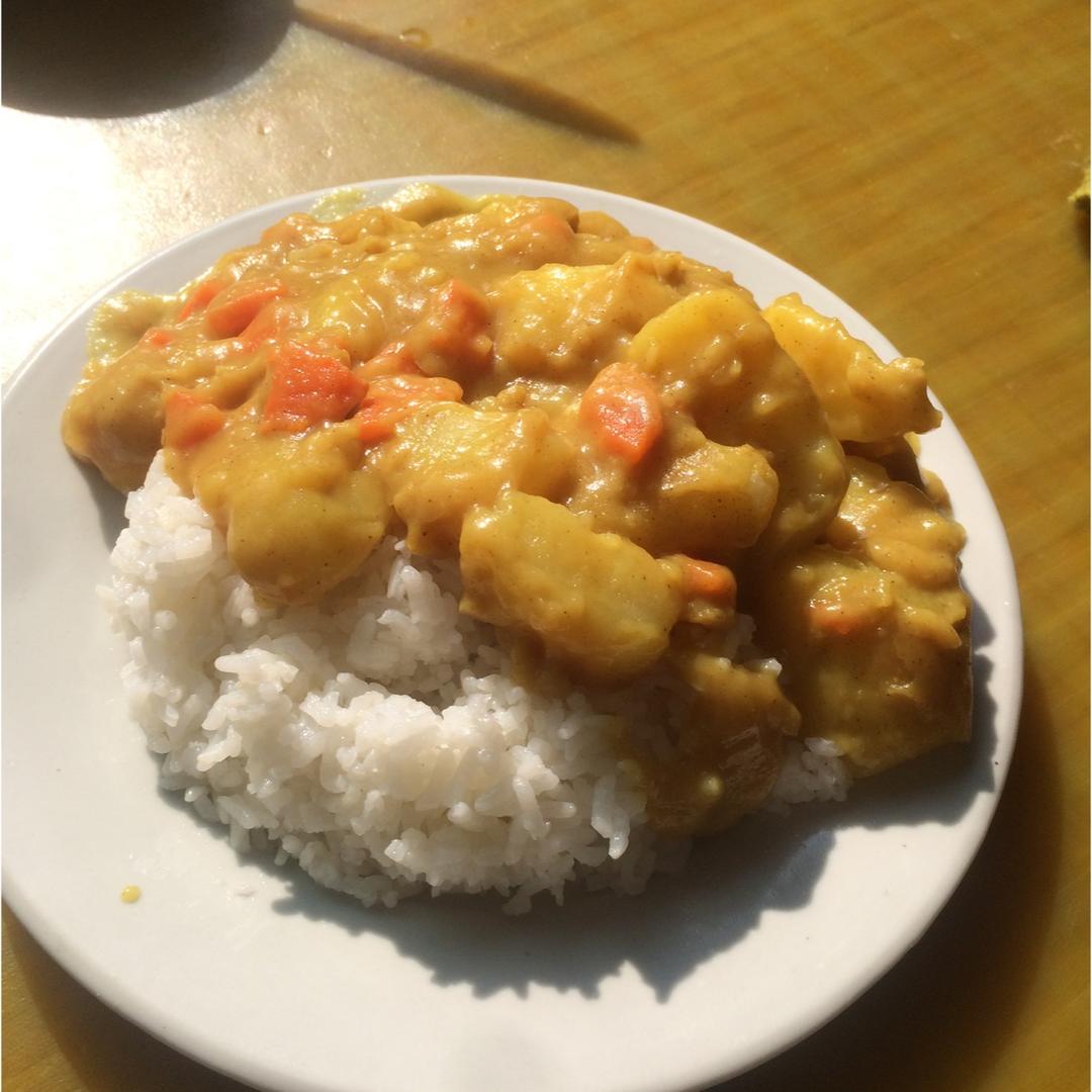 咖喱土豆饭