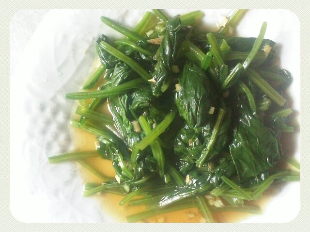 姜汁菠菜