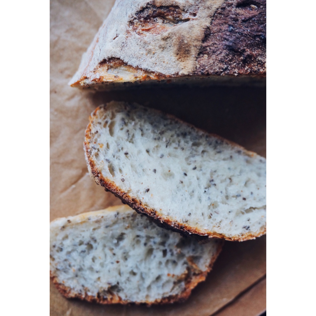 百里香奇亚籽欧包系列-免揉冷藏发酵