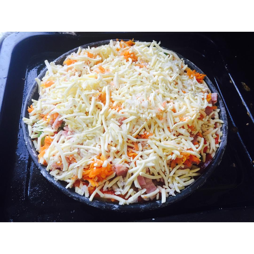 8寸纯手工什锦披萨