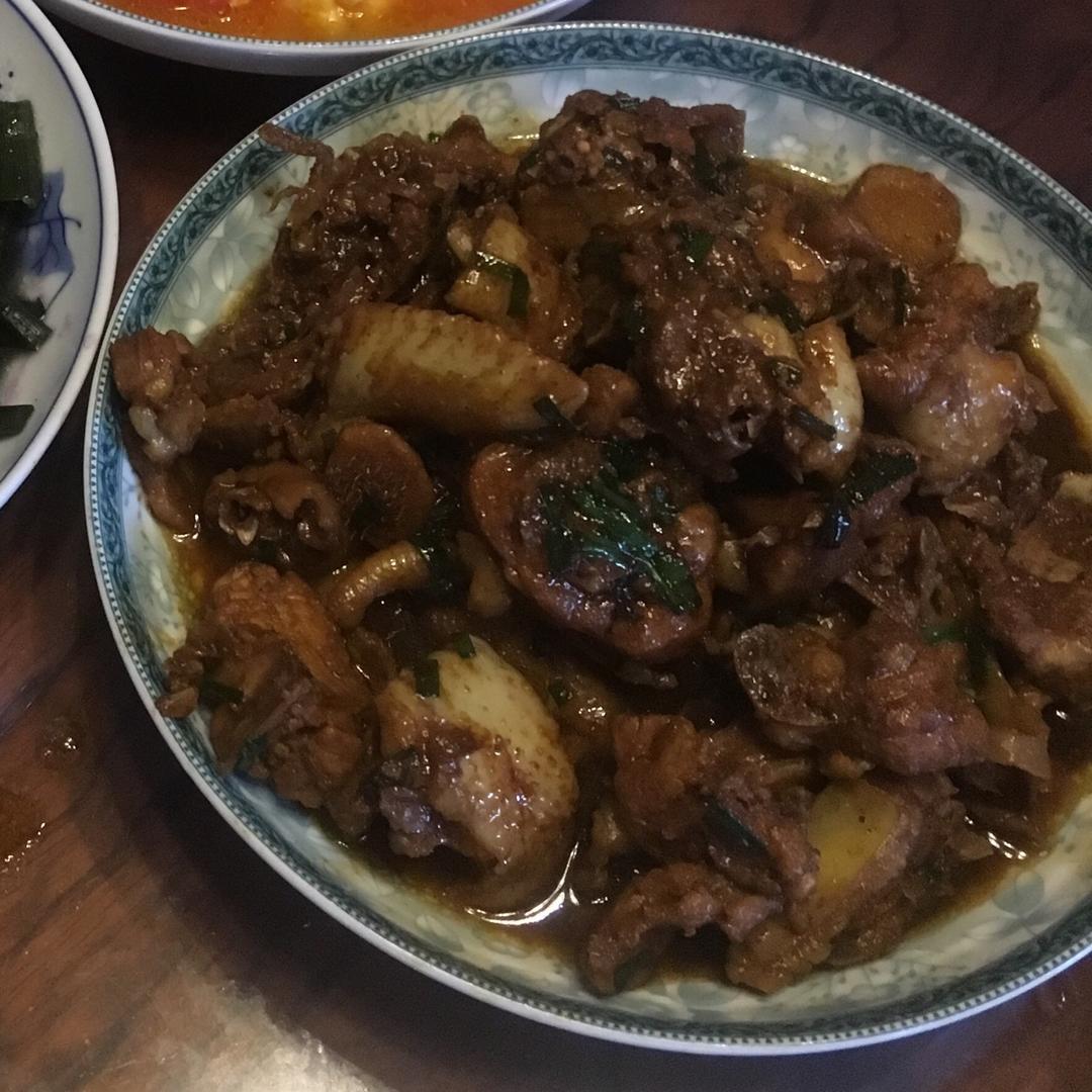 红烧鸡块