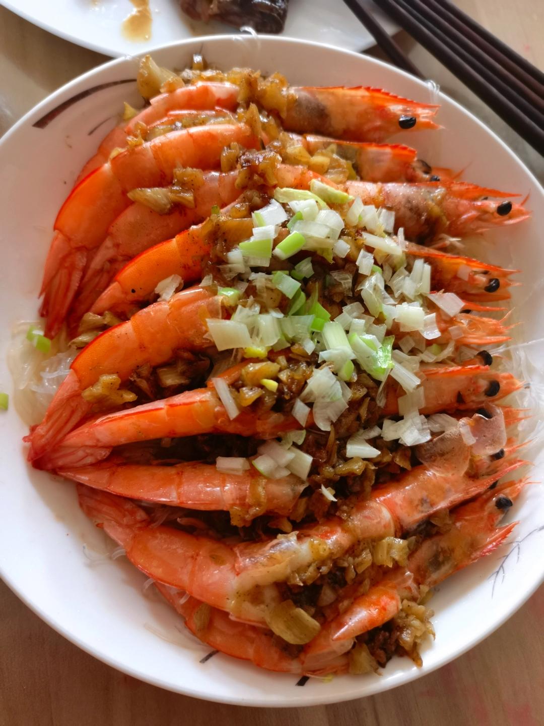 蒜蓉粉丝蒸虾