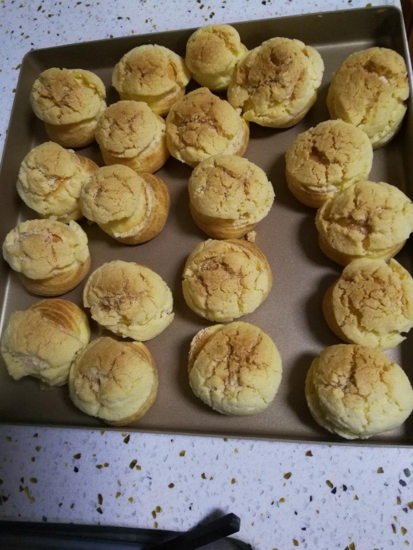 十分美味的酥皮泡芙