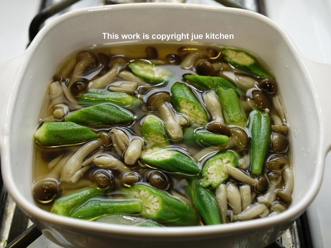 オクラと湯葉和え（秋葵豆腐皮）的做法 步骤7