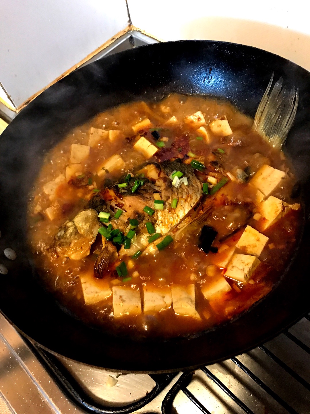 豆瓣鲫鱼炖豆腐的做法