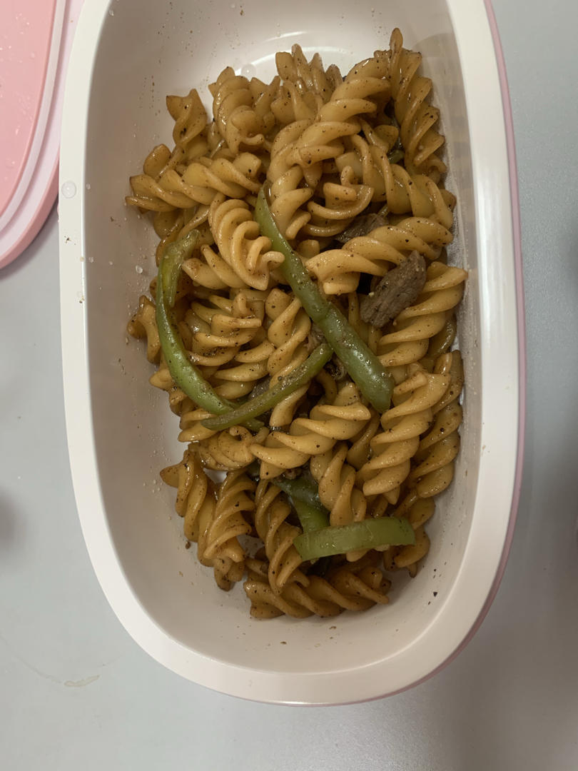 比餐厅好吃的黑椒牛柳意面🍝零失败简单教程