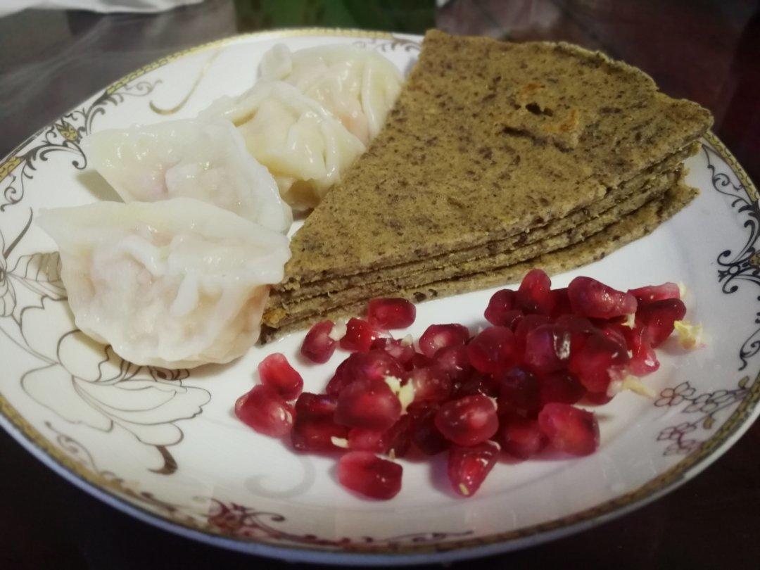 亚麻籽麦麸蛋饼