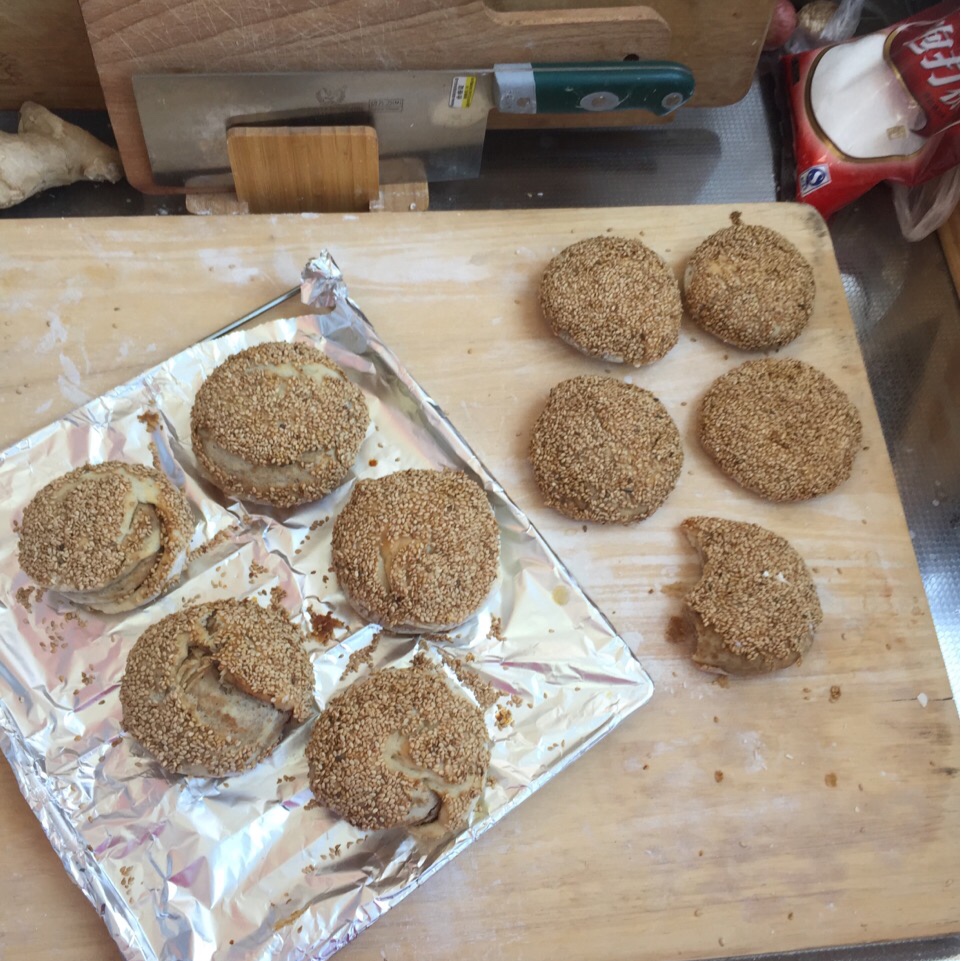 堂妈教你做麻酱烧饼