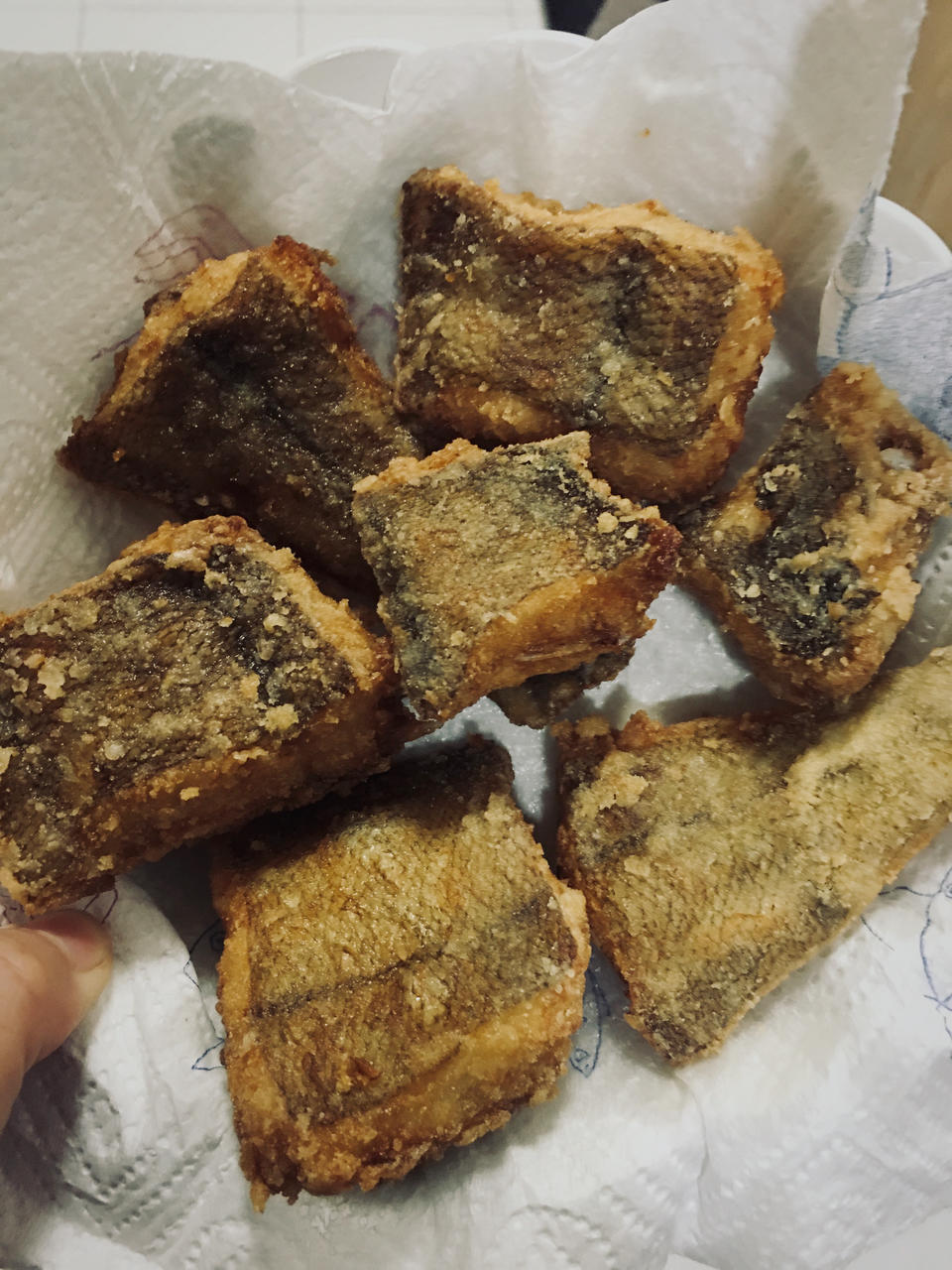 酥炸小黄鱼～吸油少