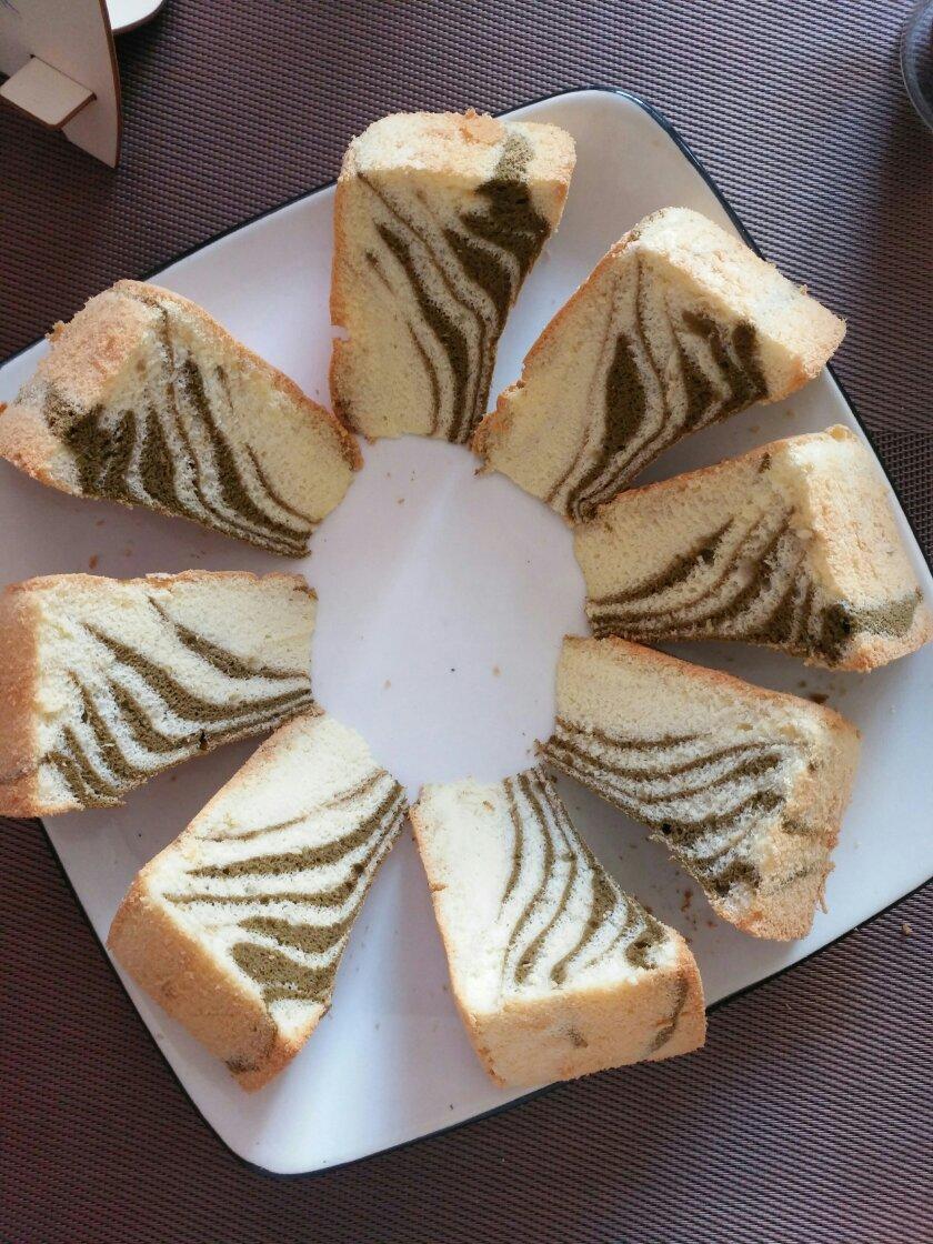 斑马纹酸奶蛋糕