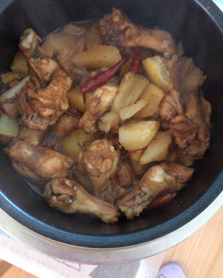 懒人电饭煲鸡腿