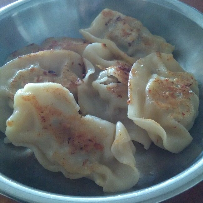 简单速冻煎饺