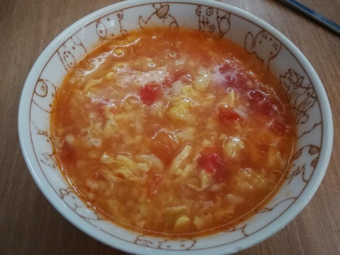 教你不用水搅面的疙瘩汤