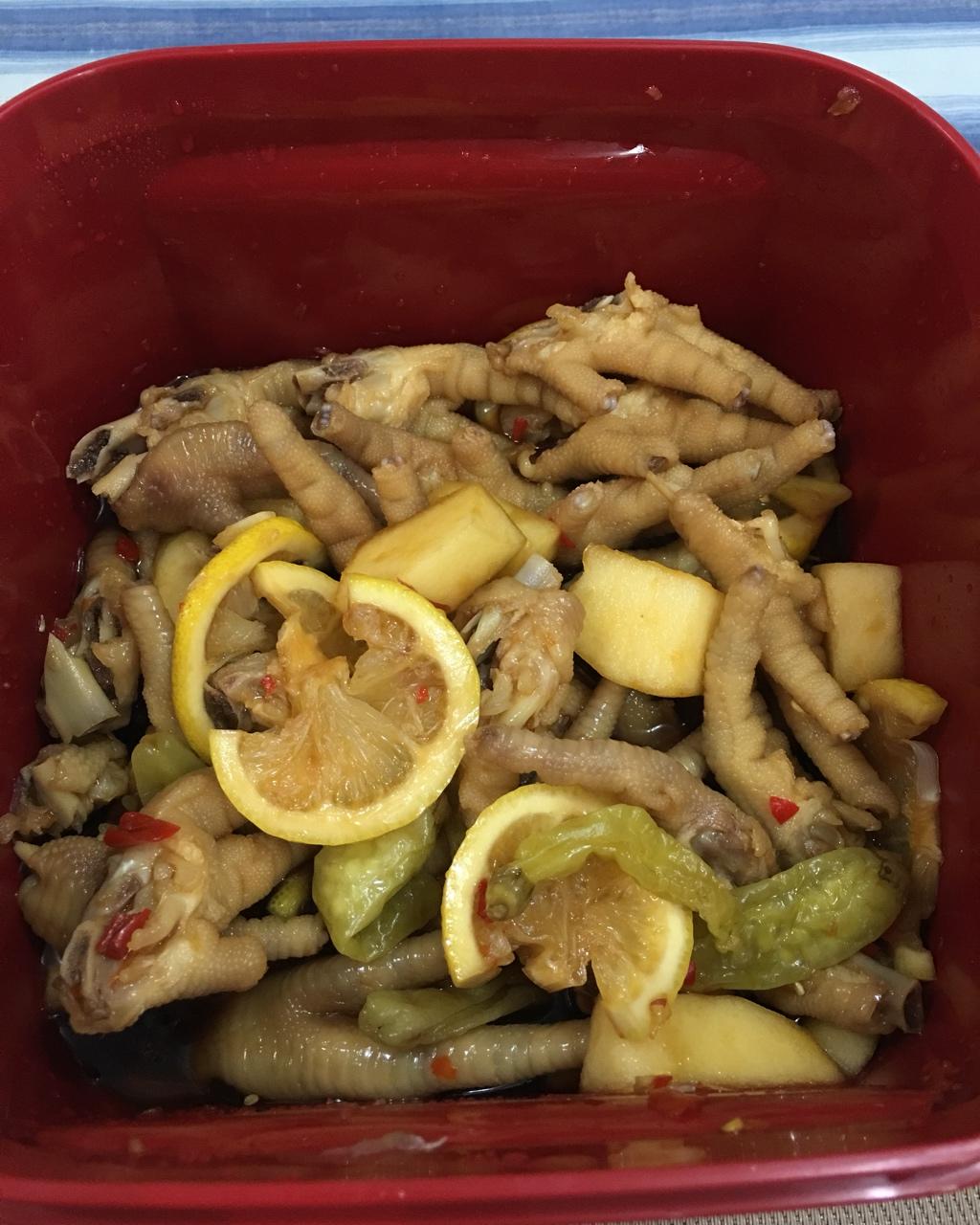 柠檬泡椒凤爪