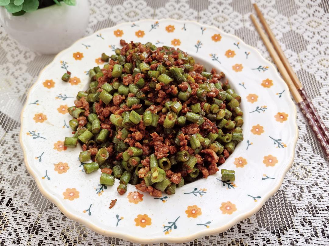 肉末豆角｜家常下饭菜