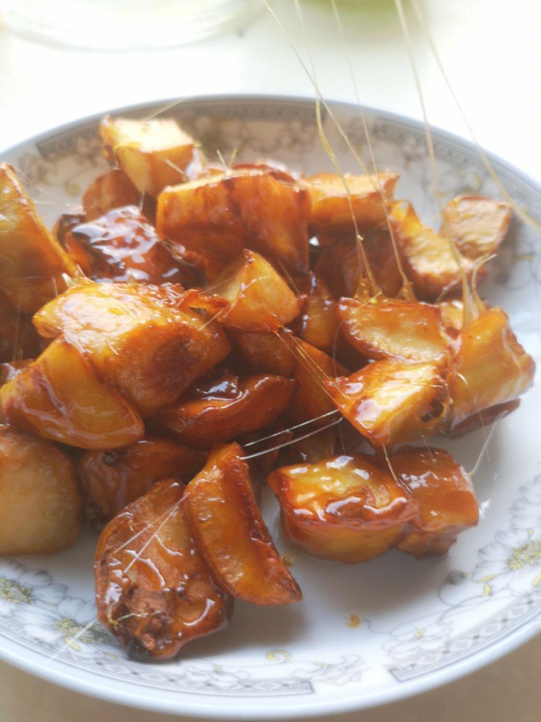 海洋之星2005做的拔丝红薯