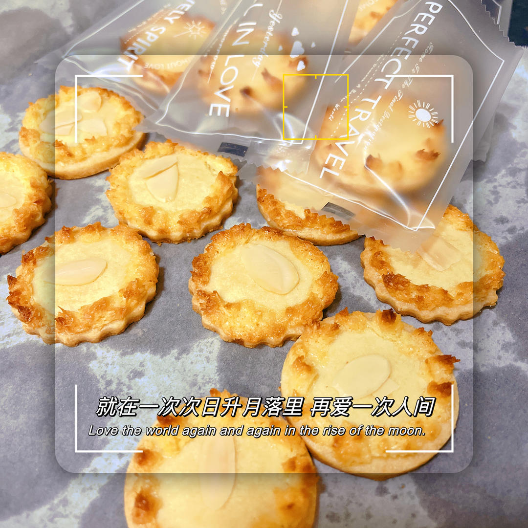 Ins风曲奇❗️椰子烧