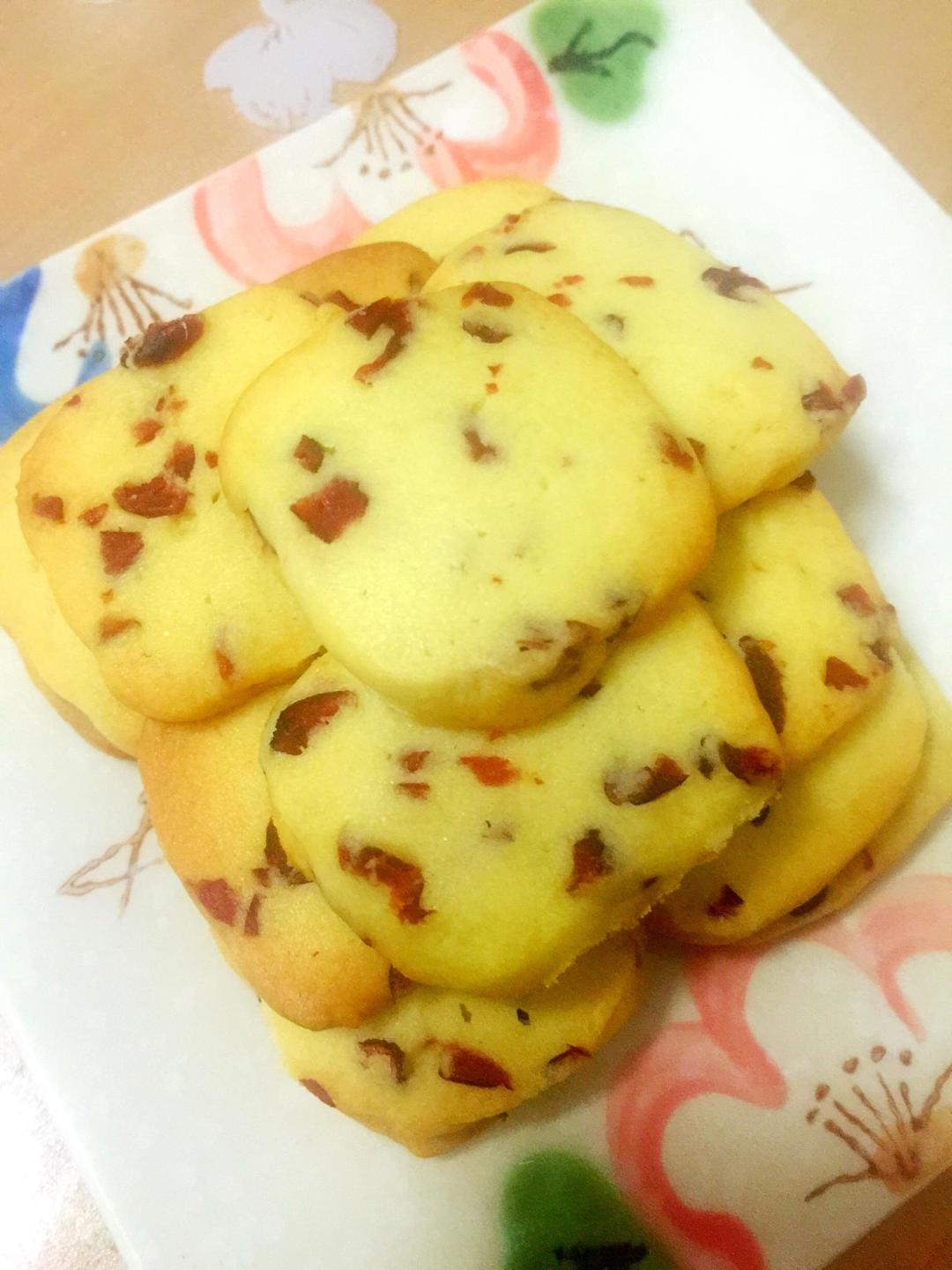 蔓越莓曲奇饼干🍪🍕🍰🍩新手也能棒棒哒😍的做法 步骤11