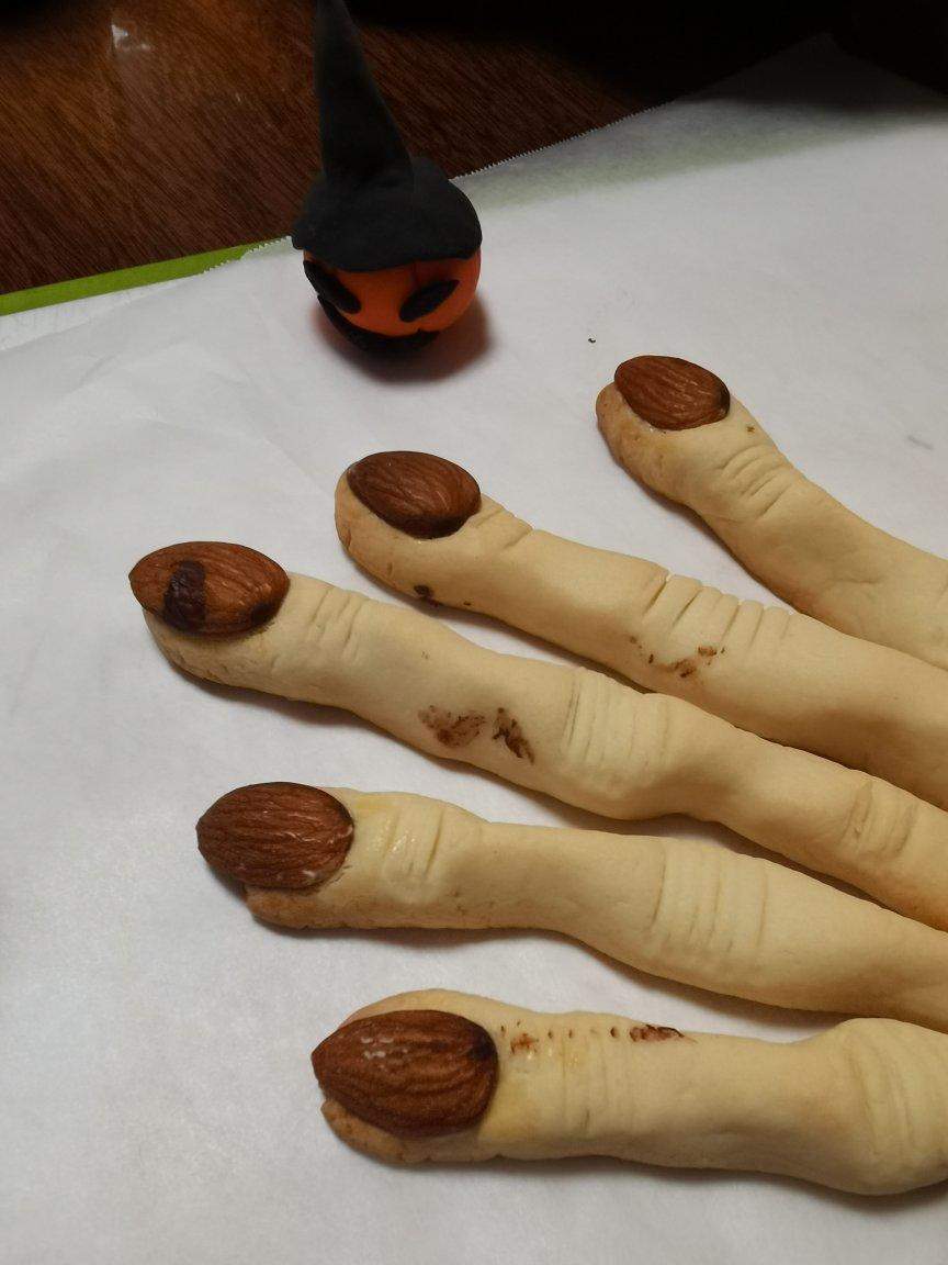 【万圣节】万圣节女巫手指饼干—美的T7-L382B智烤大师