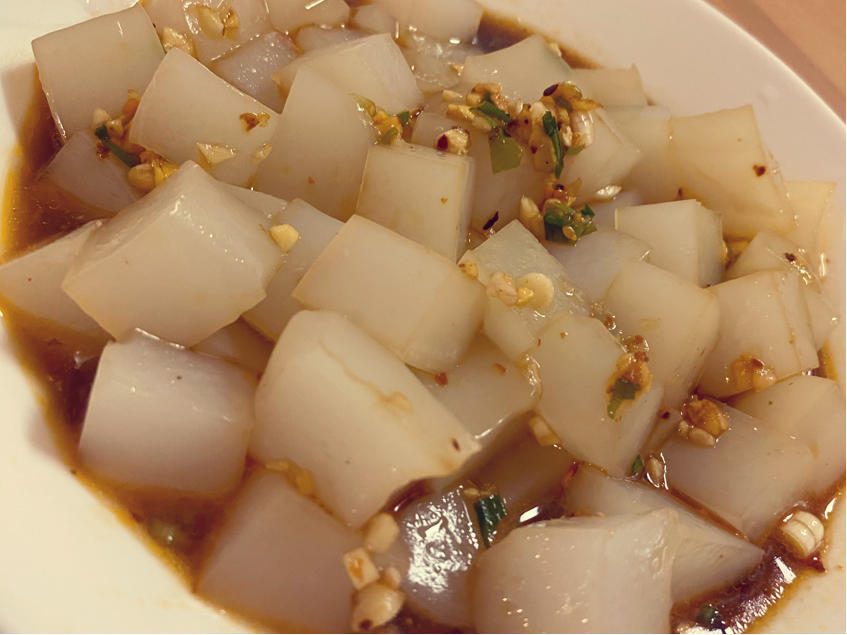 自制豌豆粉凉粉