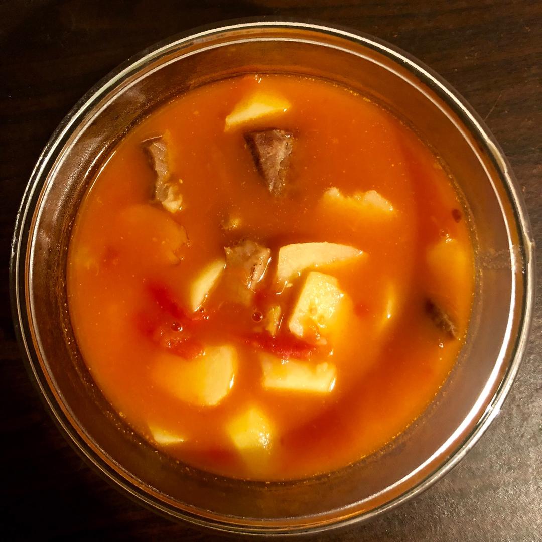 番茄土豆牛腩