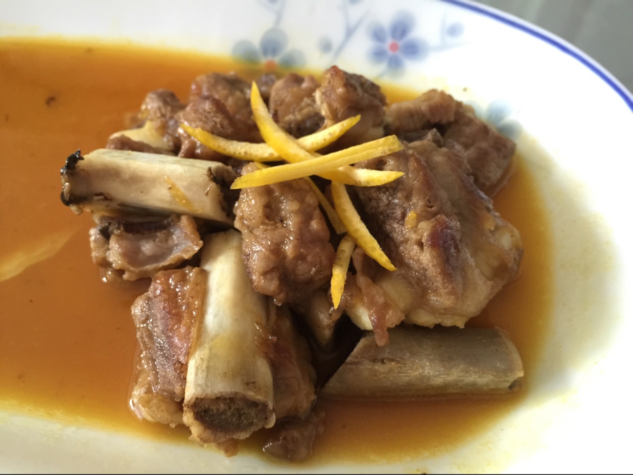 香橙排骨