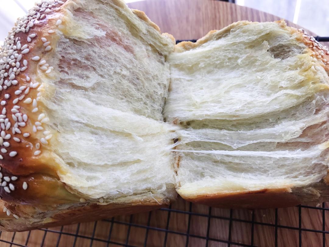 纯奶手撕吐司的做法 步骤1