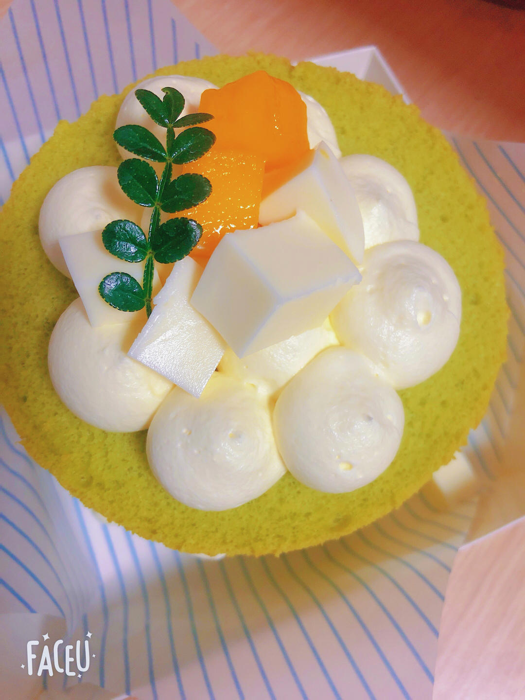 🇸🇬新加坡超火｜椰香斑斓戚风蛋糕｜林俊杰最爱