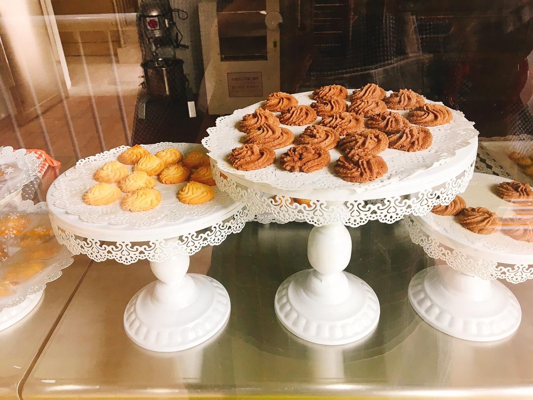 多种口味曲奇（香草、巧克力、抹茶）