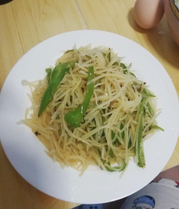 青椒土豆丝