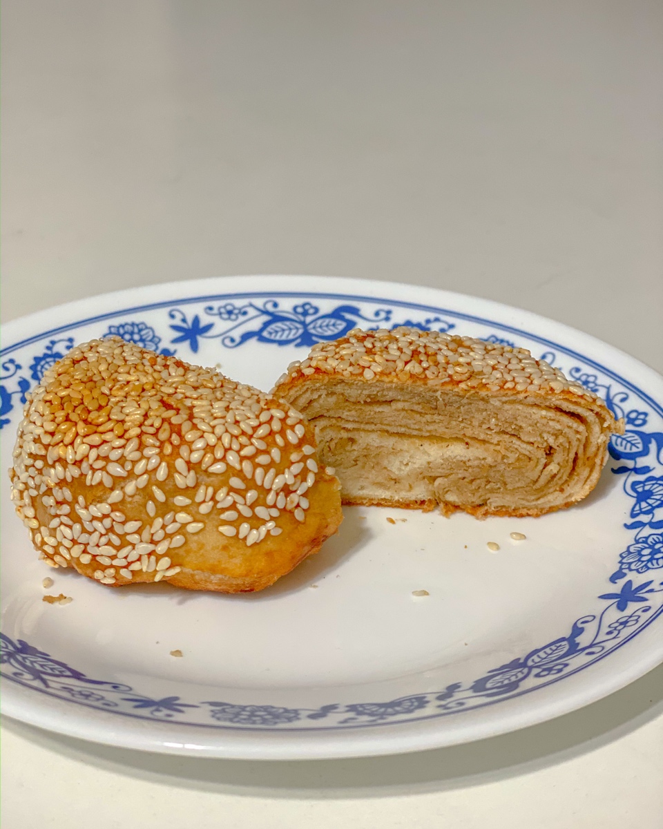 老北京五香麻酱烧饼