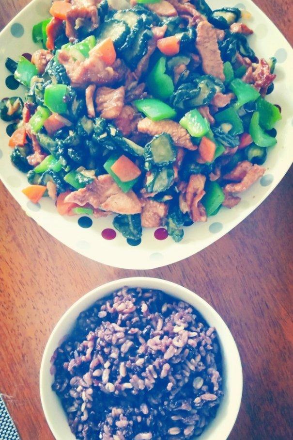 超下饭黄瓜干炒肉