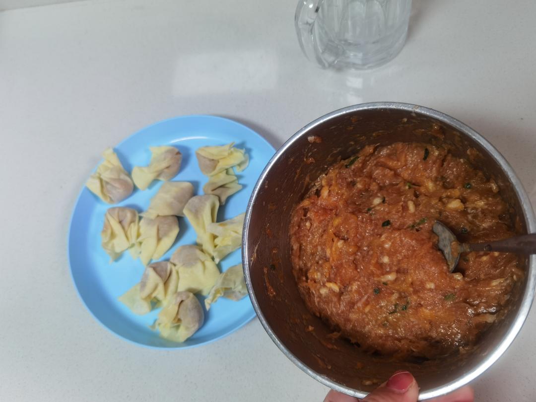 肉不柴的馄饨馅