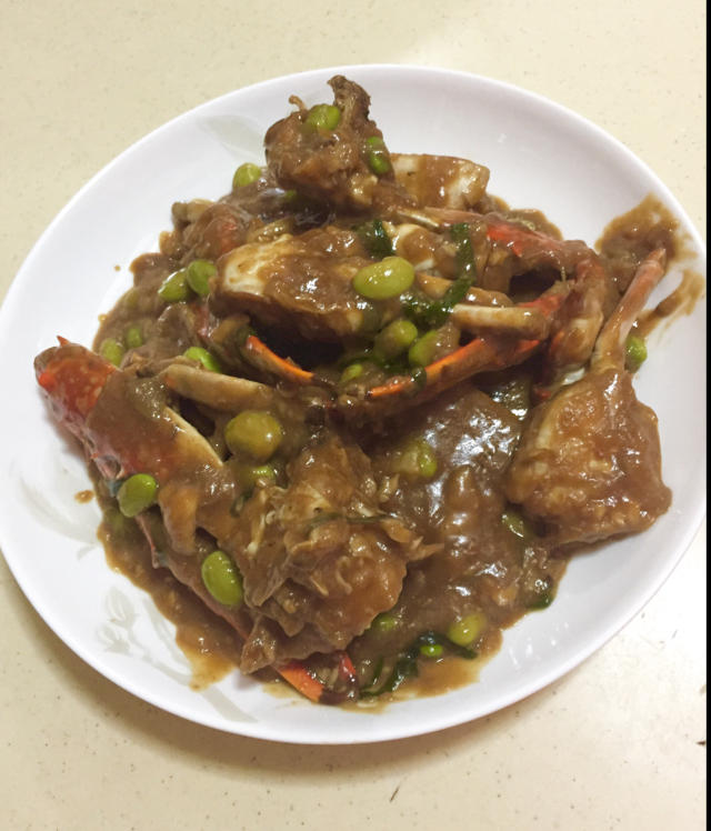 面拖梭子蟹